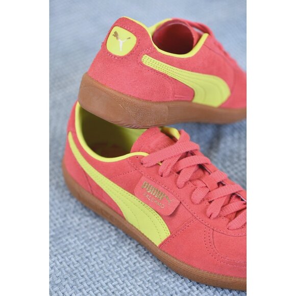 New! Size: 5.5 Women | PUMA Palermo | Color: Salmon/Lime Sheen/Gum | 397643-22 - Picture 2 of 16